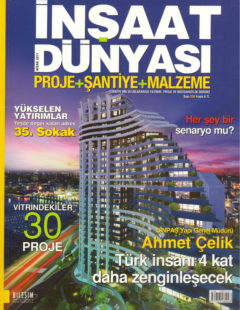 inşaat dünyası nisan 2011 kapak