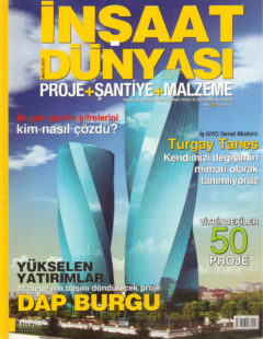 inşaat dünyası mayıs 2011 kapak